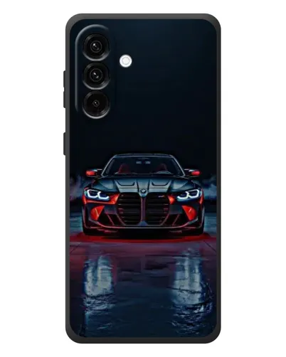 Чехол для Samsung Galaxy A57 с картинкой «BMW на мокрой дороге» Чехол для Samsung Galaxy A57 с картинкой «BMW на мокрой дороге»