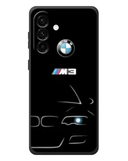 Чехол для Samsung Galaxy A57 с картинкой «Минималистичный принт BMW M3»