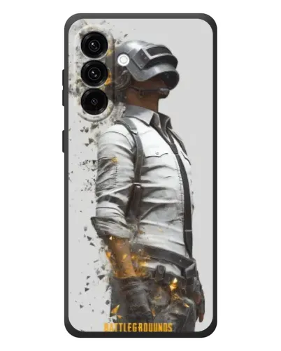 Чехол для Samsung Galaxy A57 с картинкой «PUBG — боец в пыли»