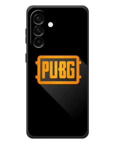 Чехол для Samsung Galaxy A57 с картинкой «PUBG — рамка лого»