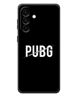 Чехол для Samsung Galaxy A57 с картинкой «PUBG — белый логотип»