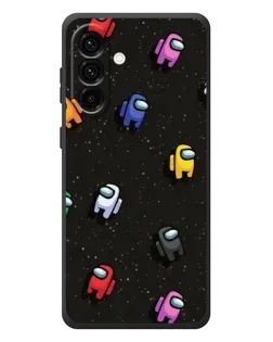 Чехол для Samsung Galaxy A57 с картинкой «Космический паттерн Among Us» Чехол для Samsung Galaxy A57 с картинкой «Космический паттерн Among Us»