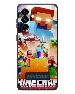 Чехол для Samsung Galaxy A57 с картинкой «Minecraft герои игры» Чехол для Samsung Galaxy A57 с картинкой «Minecraft герои игры»