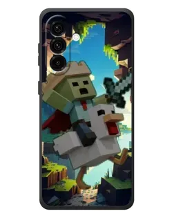 Чехол для Samsung Galaxy A57 с картинкой «Стив и гусь» Чехол для Samsung Galaxy A57 с картинкой «Стив и гусь»