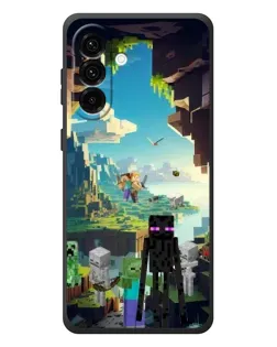 Чехол для Samsung Galaxy A57 с картинкой «Эндермен в лесу» Чехол для Samsung Galaxy A57 с картинкой «Эндермен в лесу»