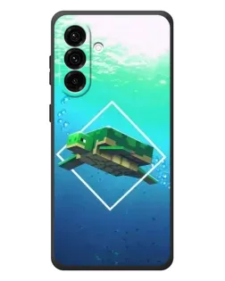 Чехол для Samsung Galaxy A57 с картинкой «Черепаха Minecraft» Чехол для Samsung Galaxy A57 с картинкой «Черепаха Minecraft»