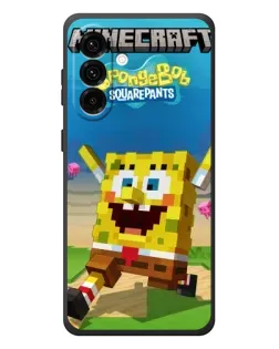 Чехол для Samsung Galaxy A57 с картинкой «Губка Боб Minecraft» Чехол для Samsung Galaxy A57 с картинкой «Губка Боб Minecraft»