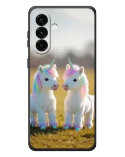 Чохол для Samsung Galaxy A57 з картинкою «Пара єдинорогів»