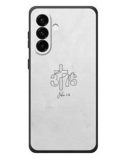 Чехол для Samsung Galaxy A57 с картинкой «Иоанна 3:16 Крест» Чехол для Samsung Galaxy A57 с картинкой «Иоанна 3:16 Крест»