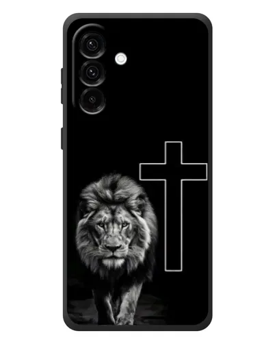 Чехол для Samsung Galaxy A57 с картинкой «Лев и Крест» Чехол для Samsung Galaxy A57 с картинкой «Лев и Крест»