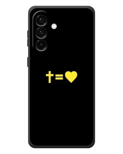 Чехол для Samsung Galaxy A57 с картинкой «Сердце и Крест» Чехол для Samsung Galaxy A57 с картинкой «Сердце и Крест»
