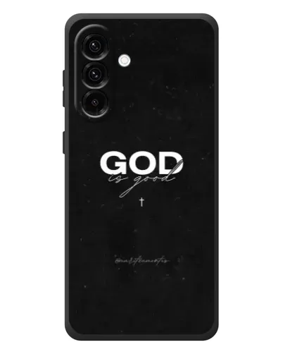 Чехол для Samsung Galaxy A57 с картинкой «GOD — Бог над всем» Чехол для Samsung Galaxy A57 с картинкой «GOD — Бог над всем»