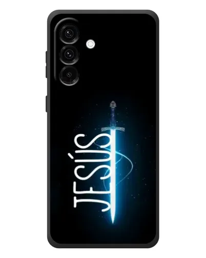 Чехол для Samsung Galaxy A57 с картинкой «Меч Духа Jesus» Чехол для Samsung Galaxy A57 с картинкой «Меч Духа Jesus»