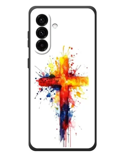 Чехол для Samsung Galaxy A57 с картинкой «Акварельный крест» Чехол для Samsung Galaxy A57 с картинкой «Акварельный крест»