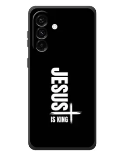 Чехол для Samsung Galaxy A57 с картинкой «Вертикаль веры Jesus»