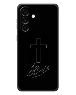 Чохол для Samsung Galaxy A57 з картинкою «Графічний хрест Jesus»