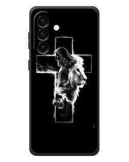 Чохол для Samsung Galaxy A57 з картинкою «Сяючий хрест Jesus»