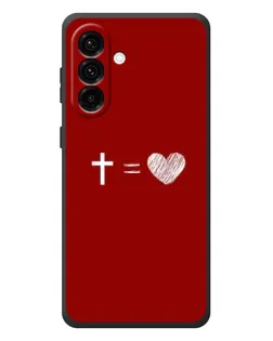 Чохол для Samsung Galaxy A57 з картинкою «Рівняння любові»