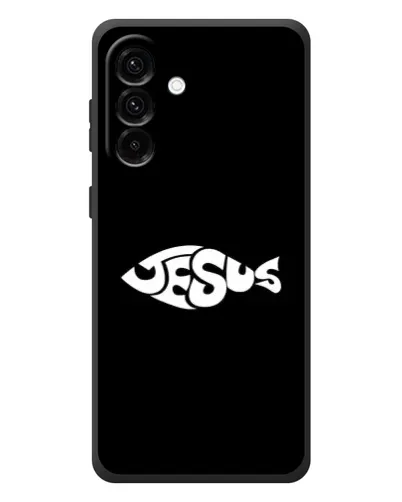 Чехол для Samsung Galaxy A57 с картинкой «Рыба Jesus» Чехол для Samsung Galaxy A57 с картинкой «Рыба Jesus»