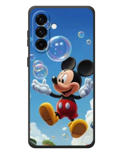 Чохол для Samsung Galaxy A57 з картинкою «Mickey та мильні бульбашки» Чохол для Samsung Galaxy A57 з картинкою «Mickey та мильні бульбашки»