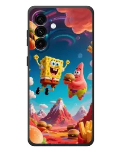 Чохол для Samsung Galaxy A57 з картинкою «Космічний фастфуд» Чохол для Samsung Galaxy A57 з картинкою «Космічний фастфуд»