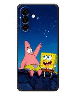 Чохол для Samsung Galaxy A57 з картинкою «Губка Боб та Патрік вночі» Чохол для Samsung Galaxy A57 з картинкою «Губка Боб та Патрік вночі»