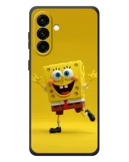 Чехол для Samsung Galaxy A57 с картинкой «Позитивный Губка Боб»