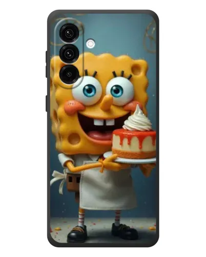 Чехол для Samsung Galaxy A57 с картинкой «Повар Спанч Боб»