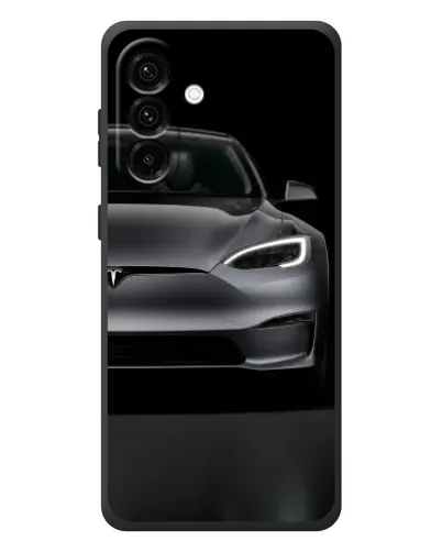 Чехол для Samsung Galaxy A57 с картинкой «Tesla Model S Look» Чехол для Samsung Galaxy A57 с картинкой «Tesla Model S Look»