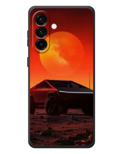 Чехол для Samsung Galaxy A57 с картинкой «Cybertruck на Марсе» Чехол для Samsung Galaxy A57 с картинкой «Cybertruck на Марсе»