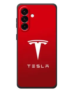 Чехол для Samsung Galaxy A57 с картинкой «Tesla Red Classic»