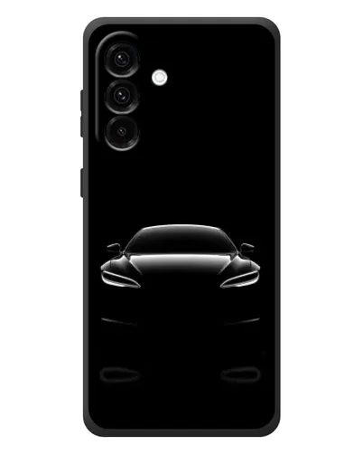 Чехол для Samsung Galaxy A57 с картинкой «Силуэт Tesla Night» Чехол для Samsung Galaxy A57 с картинкой «Силуэт Tesla Night»