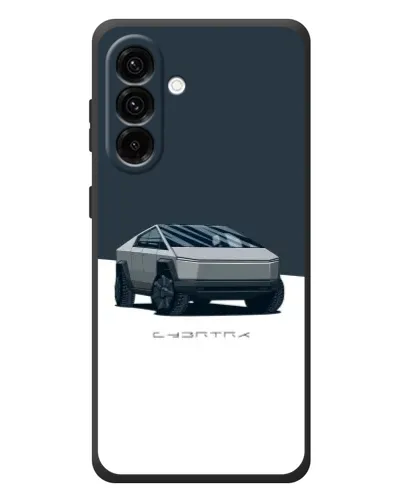 Чехол для Samsung Galaxy A57 с картинкой «Серебристый Cybertruck Tesla» Чехол для Samsung Galaxy A57 с картинкой «Серебристый Cybertruck Tesla»
