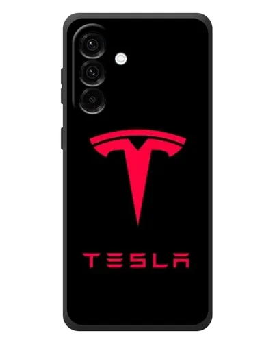 Чехол для Samsung Galaxy A57 с картинкой «Tesla Red Logo» Чехол для Samsung Galaxy A57 с картинкой «Tesla Red Logo»