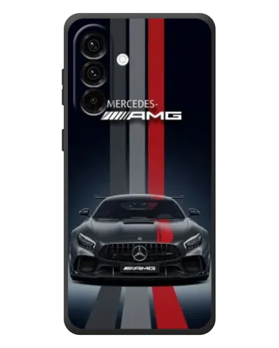 Чехол для Samsung Galaxy A57 с картинкой «Mercedes — белый карбон» Чехол для Samsung Galaxy A57 с картинкой «Mercedes — белый карбон»