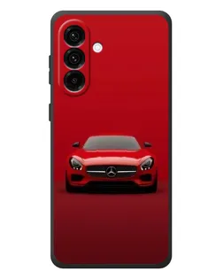 Чохол для Samsung Galaxy A57 з картинкою «Червоний Mercedes AMG»