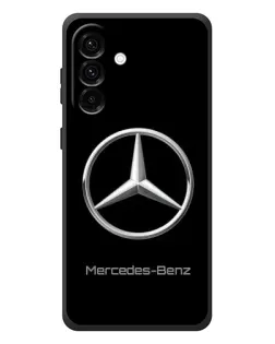 Чехол для Samsung Galaxy A57 с картинкой «Mercedes Silver Logo»