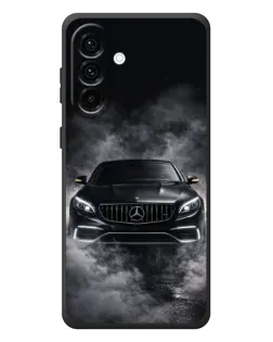 Чехол для Samsung Galaxy A57 с картинкой «Mercedes в дыму»