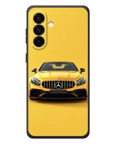Чехол для Samsung Galaxy A57 с картинкой «Желтый Mercedes GT» Чехол для Samsung Galaxy A57 с картинкой «Желтый Mercedes GT»