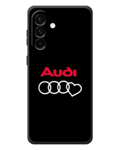 Чехол для Samsung Galaxy A57 с картинкой «Логотип Audi Heart»