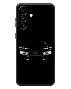 Чехол для Samsung Galaxy A57 с картинкой «Audi — ночной контур»