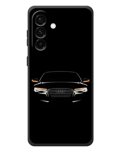 Чехол для Samsung Galaxy A57 с картинкой «Audi — ночной контур»