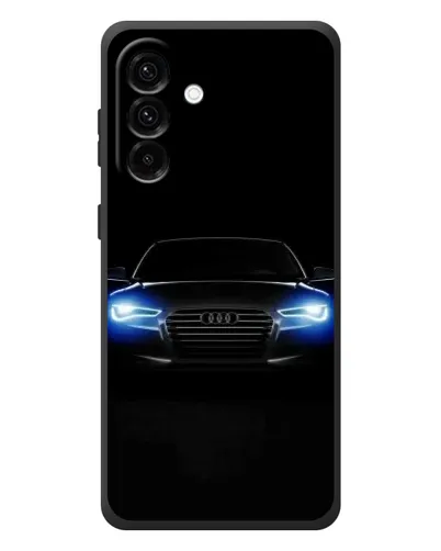Чехол для Samsung Galaxy A57 с картинкой «Audi в неоне»