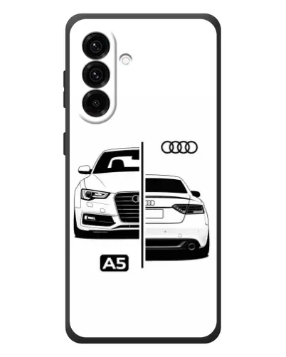 Чехол для Samsung Galaxy A57 с картинкой «Audi — контрастный дизайн»