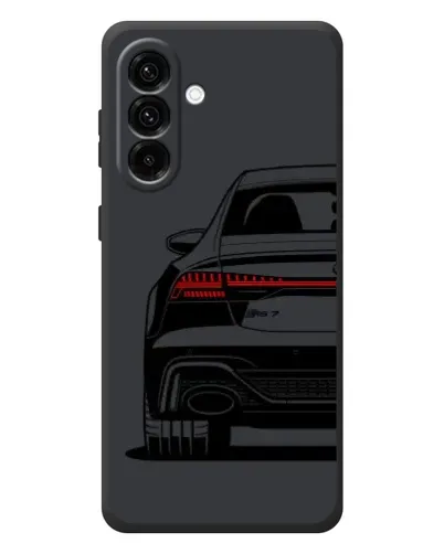 Чехол для Samsung Galaxy A57 с картинкой «Задняя часть Audi — арт»