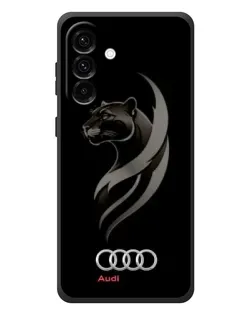 Чехол для Samsung Galaxy A57 с картинкой «Графика — пантера и Audi»