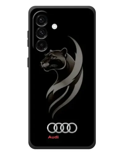 Чехол для Samsung Galaxy A57 с картинкой «Графика — пантера и Audi»