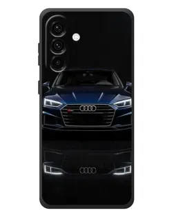 Чехол для Samsung Galaxy A57 с картинкой «Audi — ночное отражение»