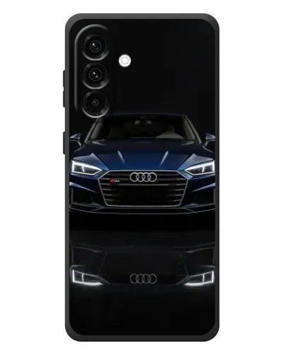 Чехол для Samsung Galaxy A57 с картинкой «Audi — ночное отражение»