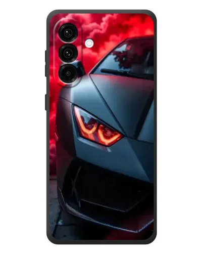 Чехол для Samsung Galaxy A57 с картинкой «Lamborghini красное сияние» Чехол для Samsung Galaxy A57 с картинкой «Lamborghini красное сияние»
